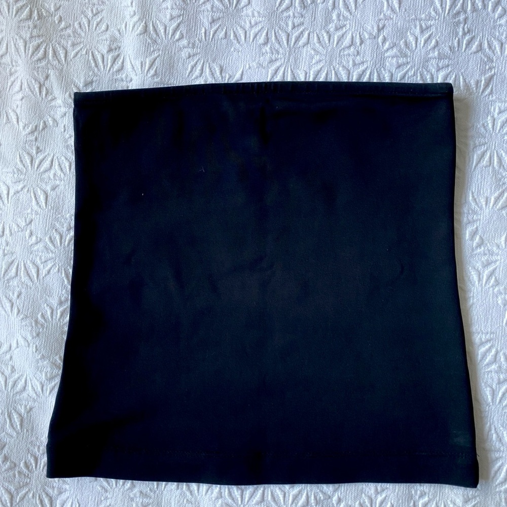 🖤ZARA  CROPPED TUBE TOP - SIZE M - BLACK 🖤